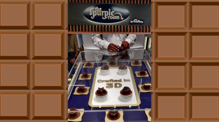 The purple room by Mondelēz India launches its 3D chocolates