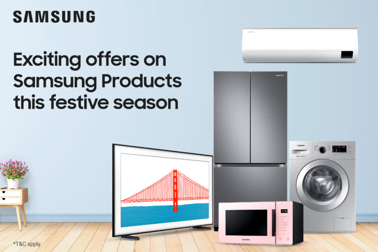 Upgrade Your Home With Your Favorite Samsung TVs & Digital Appliances This Festive Season