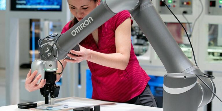 Take a looks at collaborative robots-cobots