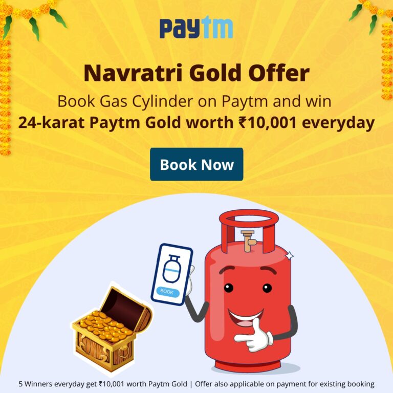 Paytm launches Navratri Gold Offer