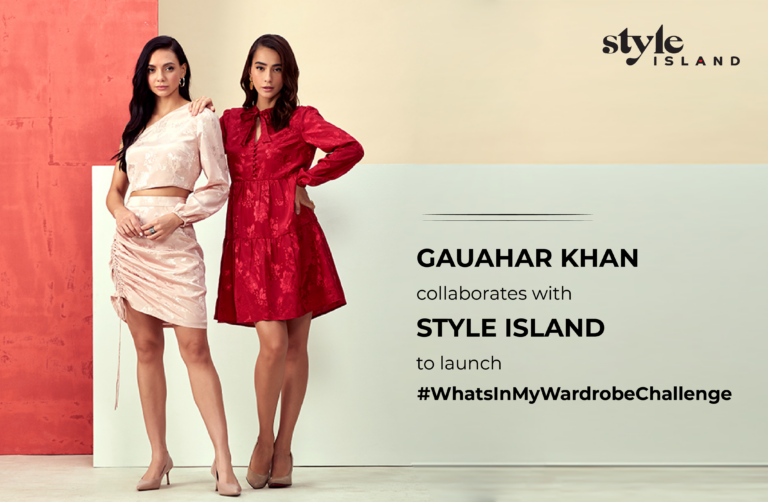​​Gauahar Khan collaborates with Style Island for its latest campaign