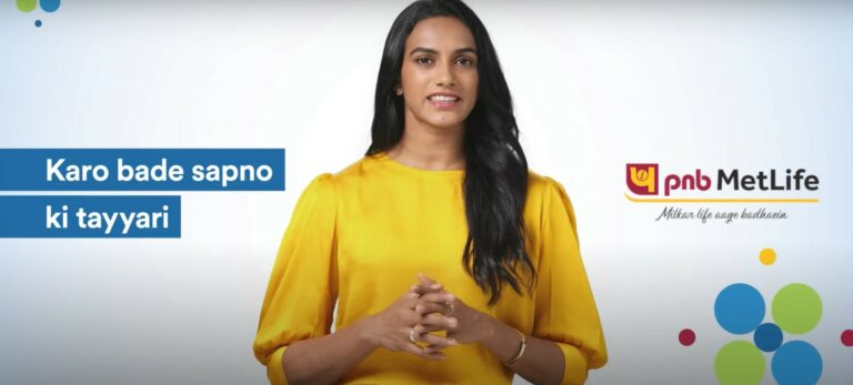 PV Sindhu and PNB MetLife say ‘Dream Big’ to consumers in Ad Campaign