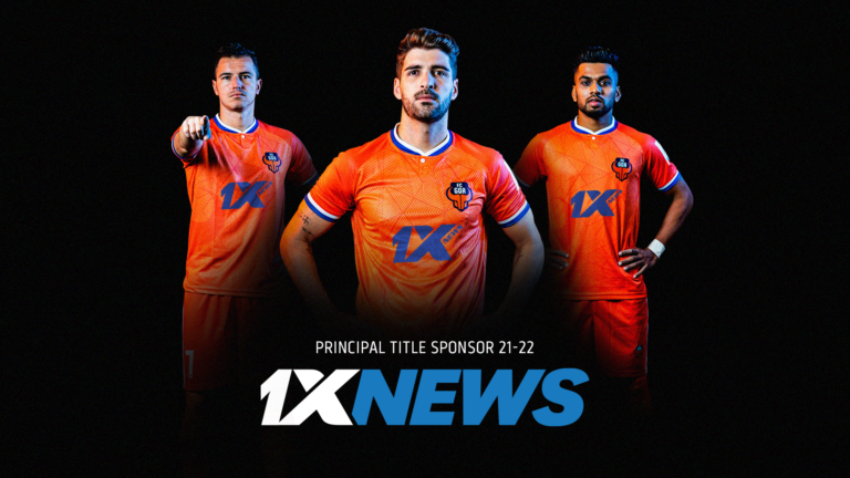 FC Goa welcomes 1Xnews as Principal Front of Shirt Sponsor for Hero Indian Super League 2021/22