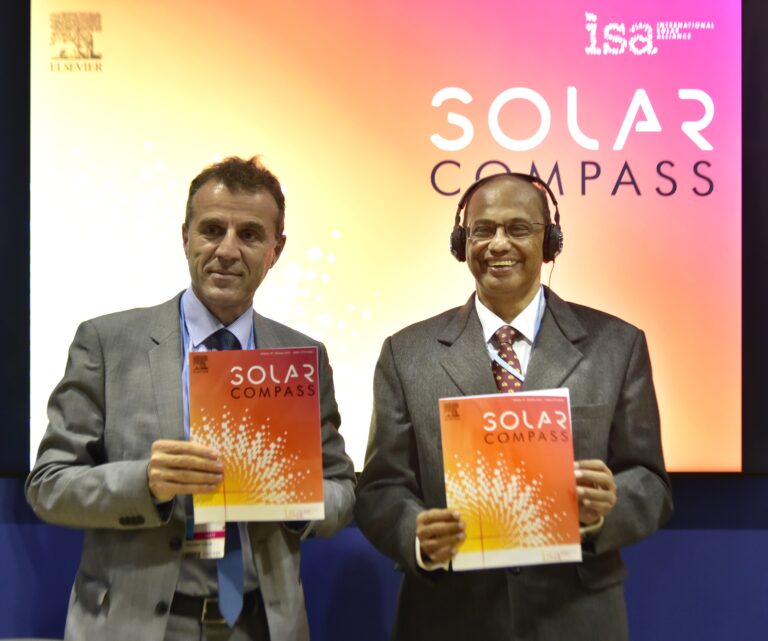 The International Solar Alliance and Elsevier launch Solar Compass at COP26