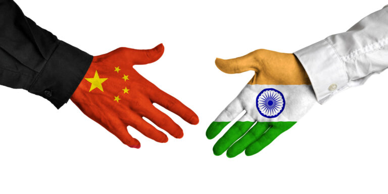 How is the India-China relation as per the Pentagon report?