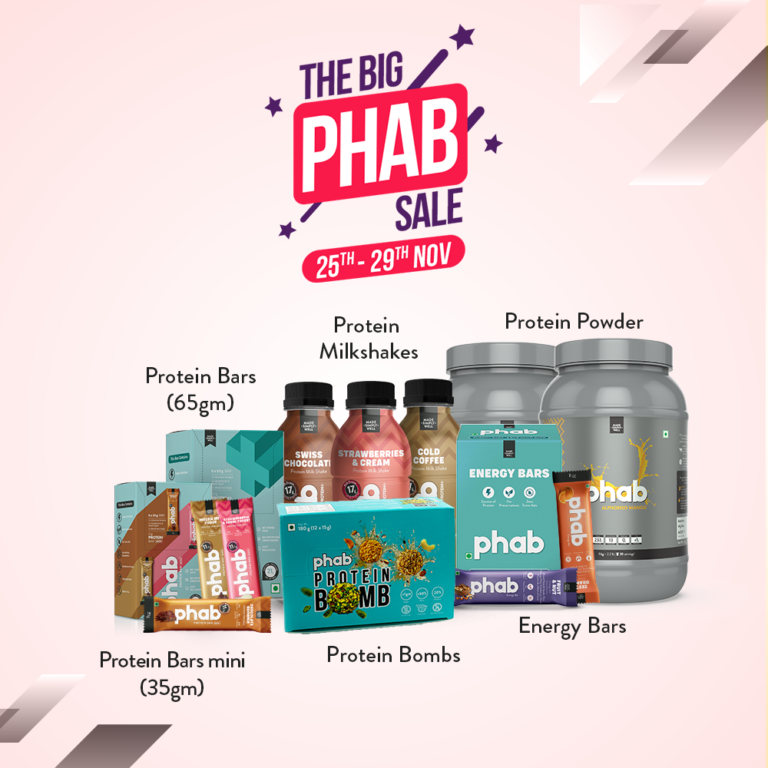 Treat yourself with guilt-free treats at the Big Phab Sale and get up to 50% off!