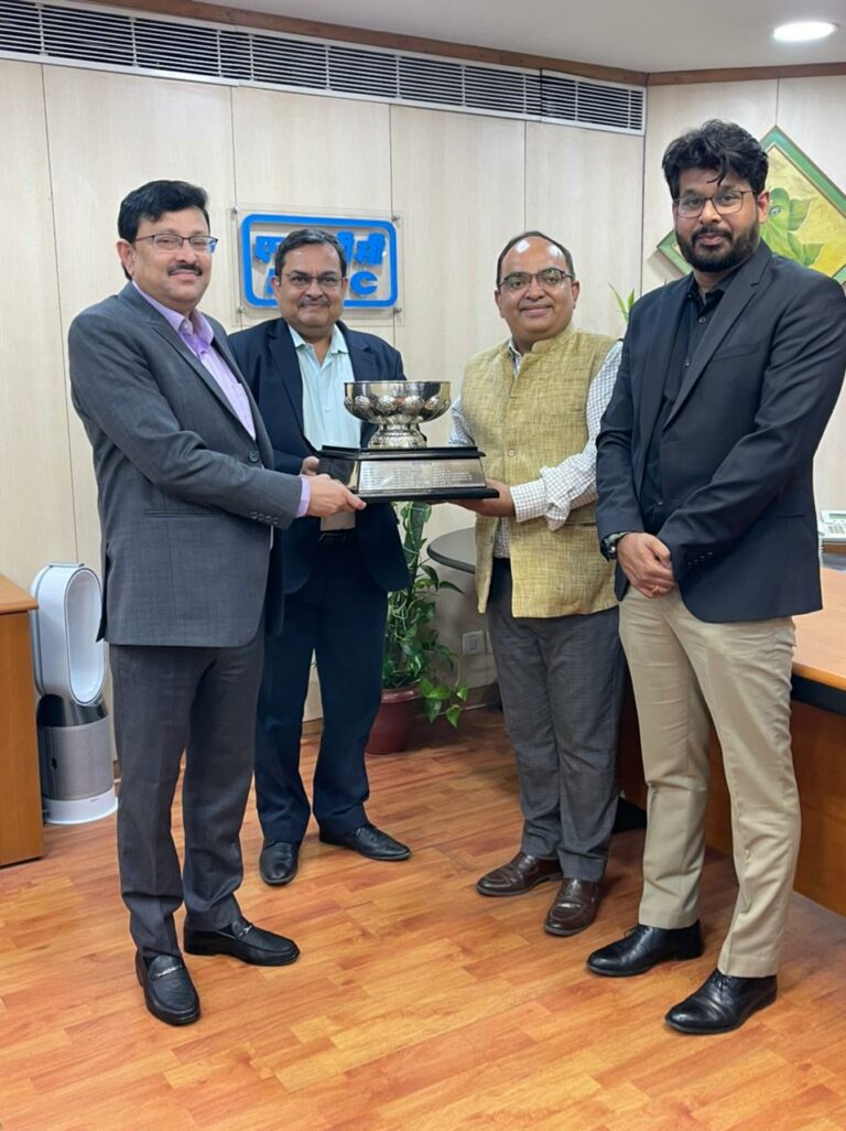 NTPC honoured with the Championship Trophy at AIMA’s National Management Games