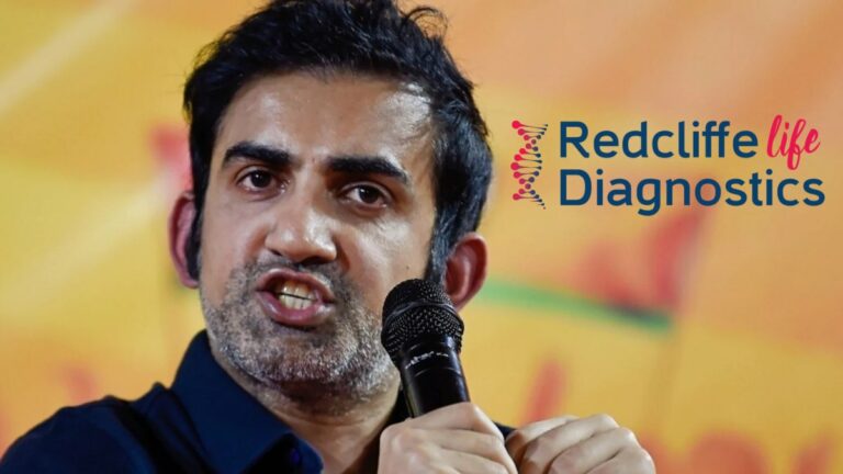 Gautam Gambhir: national brand ambassador for Redcliffe Labs