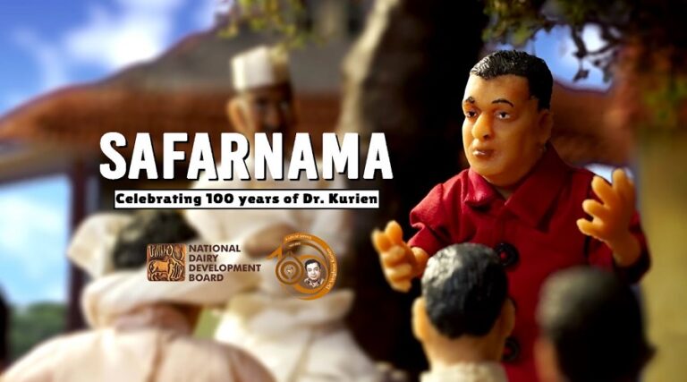 Safarnama – the stop-motion ad film depicts the life of Dr. Verghese Kurien