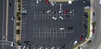 A car parking area