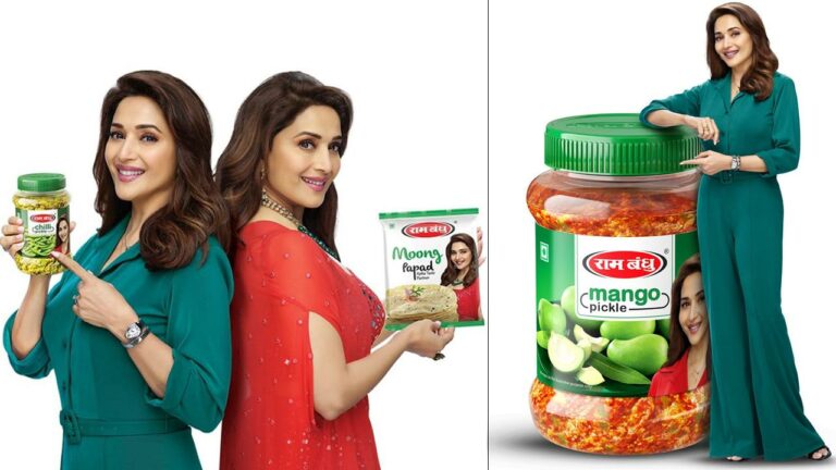 Madhuri Dixit collaborates with Ram Bandhu in new campaign