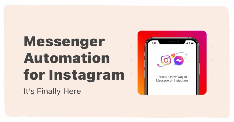 Instagram messaging automation to restructure customer-brand bond
