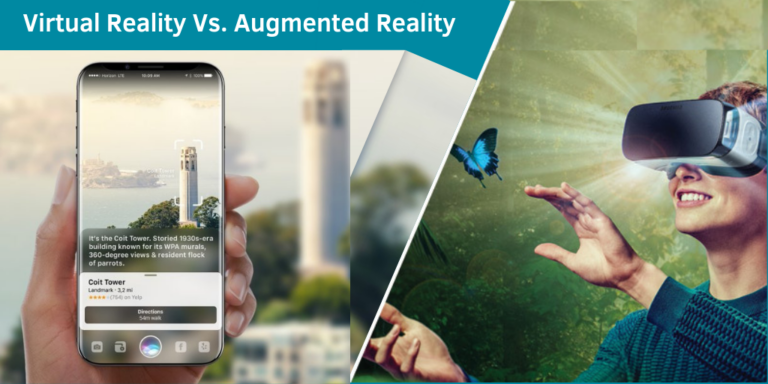 How to differ augmented reality from virtual reality