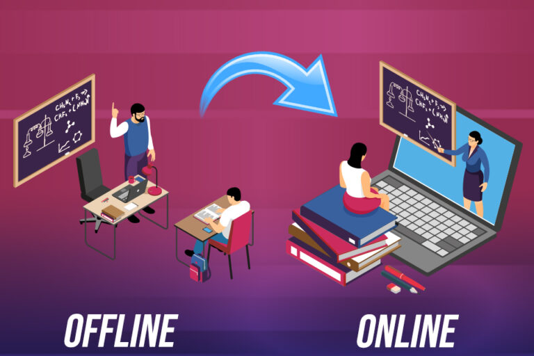 Online and offline education need to exist together in the advanced world