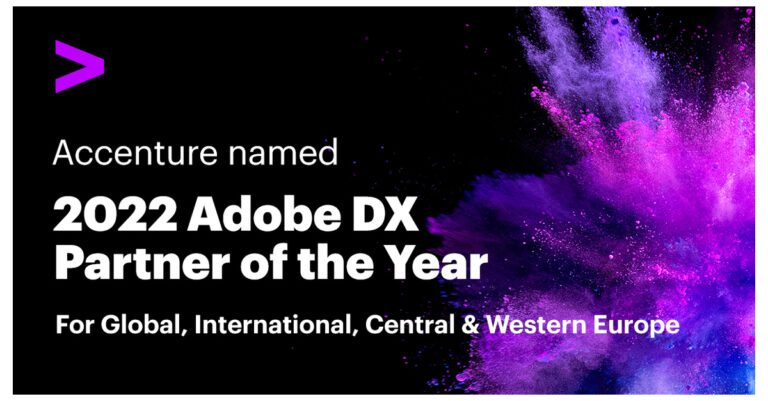 Accenture awarded Adobe’s ‘Digital Experience Partner of the Year’