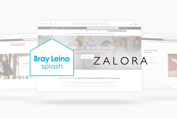 ZALORA Malaysia’s Community Influencer Program Garners 150% Increase in Sign-Ups After UX Revamp by Bray Leino Splash