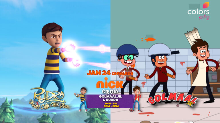 Colors Tamil in association with Nickelodeon launches ‘Nick Neram’, a kids’ special segment for young Tamil viewers