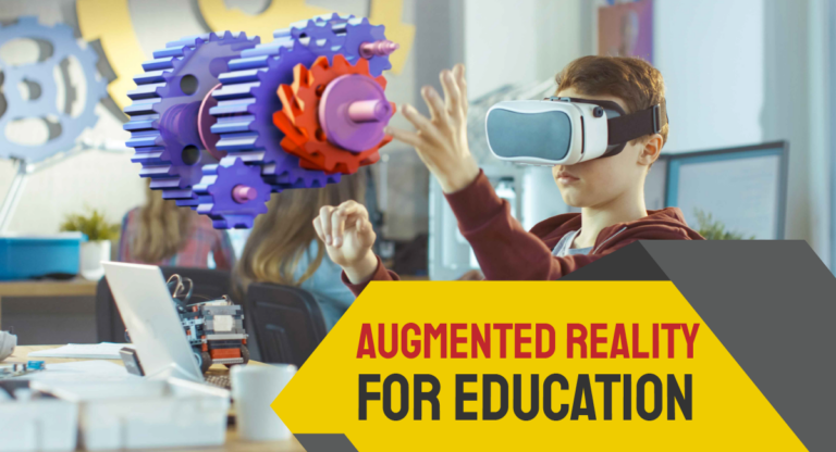 AR in primary school education; furthermore E-Learning platform