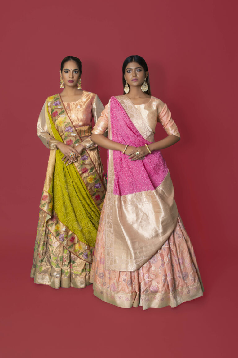 Queen of Sarees Kankatala Introduces The First-Ever Fusion Lehenga Collection!