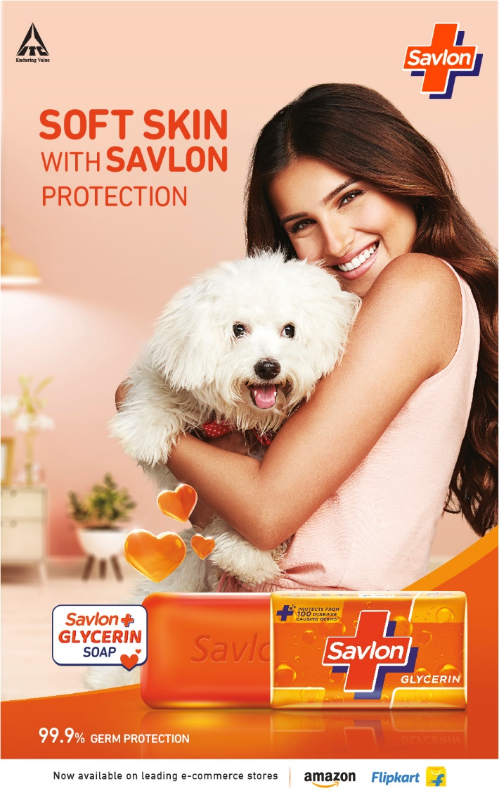 ITC Savlon onboards Tara Sutaria as brand ambassador for Savlon Glycerin Soap