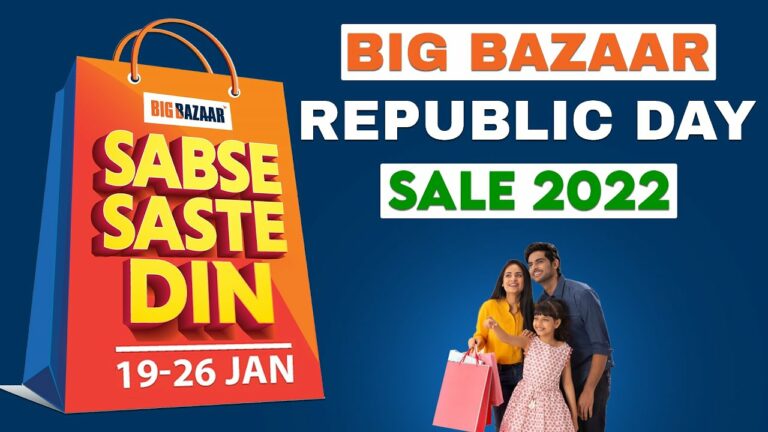 Big Bazaar launches their annual sale, Sabse Saste Din