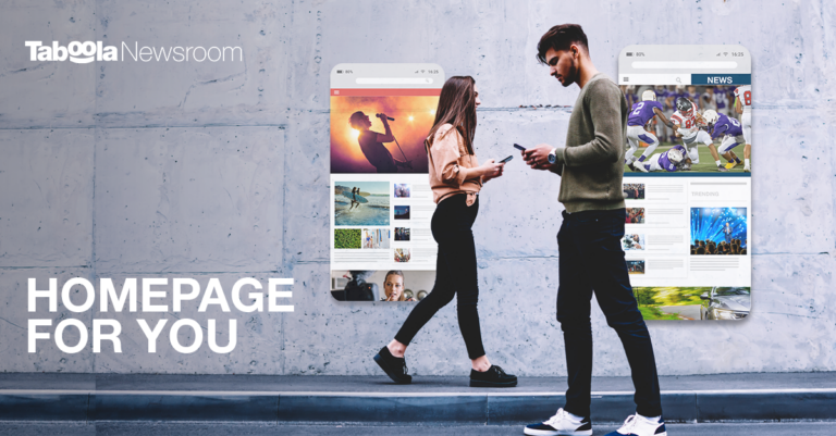 Taboola Launches “Homepage For You”