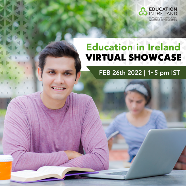 Realise your Study Abroad Dream at Education in Ireland’s Virtual Fair