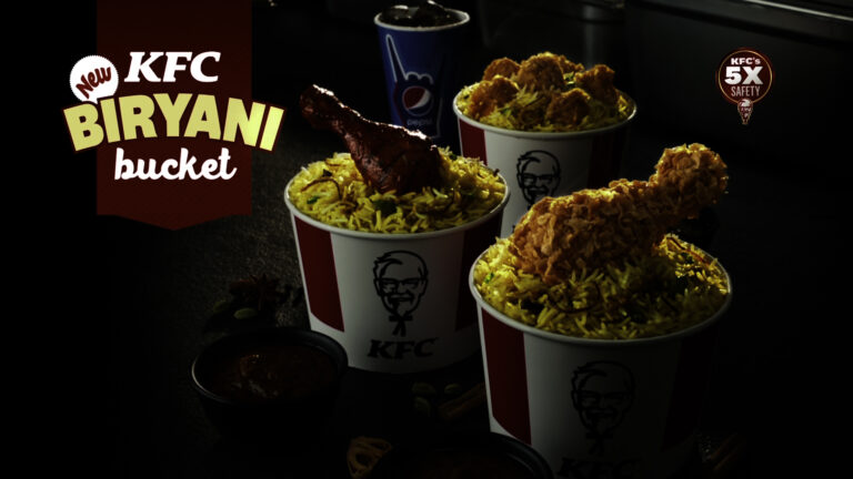 Much-awaited response to “Biryani Kab Banaoge?” finally here, with the ‘KFC biryani bucket’