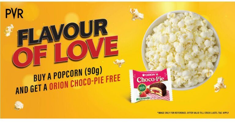 Orion and PVR makes Valentine’s special: Launch ‘flavor of love’ combos