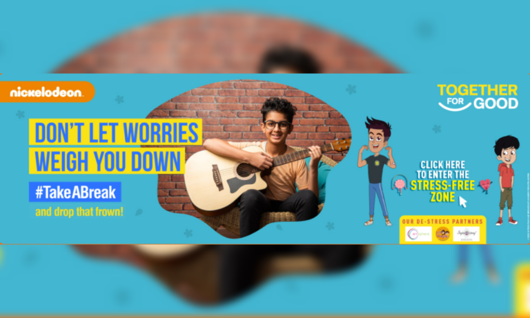 Nickelodeon’s de-stressing campaign #TakeABreak