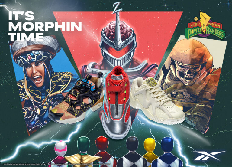 Reebok Launches Second Mighty Morphin Power Rangers Collection Featuring the Series’ Most Notorious Villains