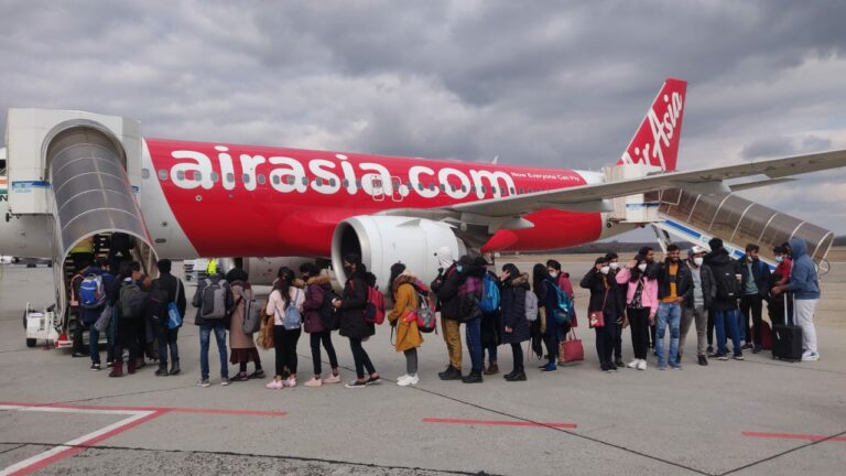 AirAsia India operates multiple rescue flights under Operation Ganga; helps stranded Indian citizens reach home safely