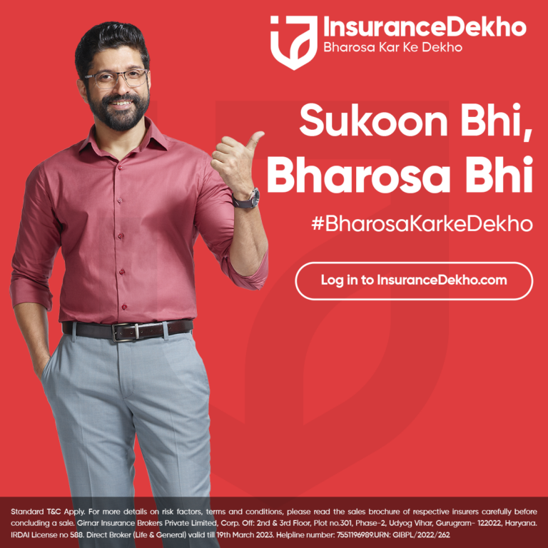 InsuranceDekho ropes in Farhan Akhtar as a brand ambassador; launches new ad campaign