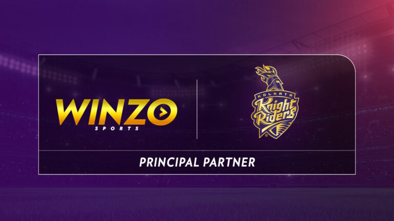 Game tech brand WinZO Sports become The Principal Sponsor of Kolkata Knight Riders