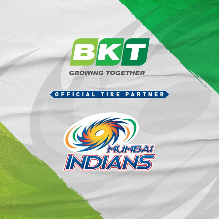 BKT continues as ‘Official Tire Partner’ with five-time Champion Mumbai Indians for the third consecutive season