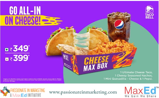Taco Bell introduces ‘cheese max box’ filled with Mexican-inspired delights to satiate your cheese cravings