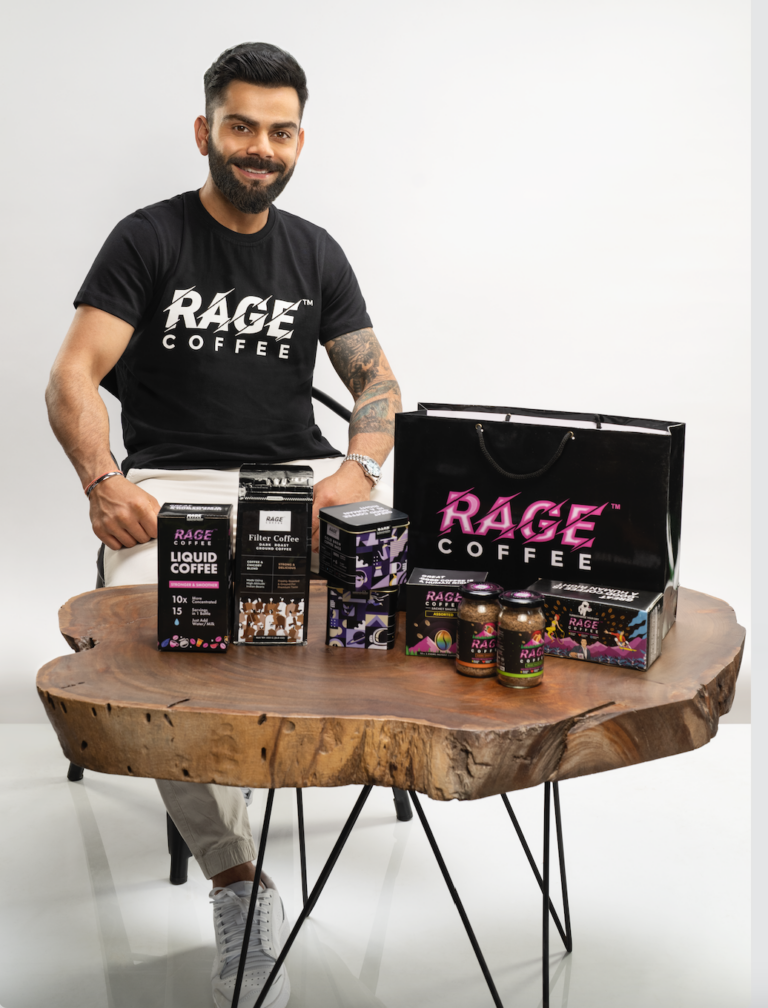 Rage Coffee onboards Virat Kohli as brand ambassador and secures funding from the cricketer