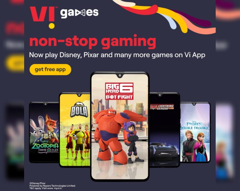 Vodafone Idea teams up with Nazara Technologies to launch Vi Games