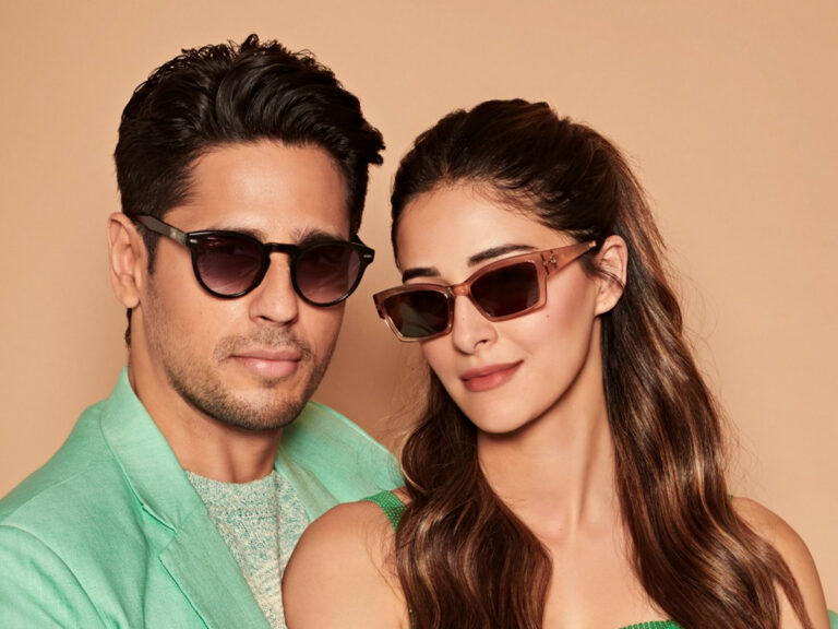 Sidharth and Ananya as fashion ambassador for Scott Eyewear