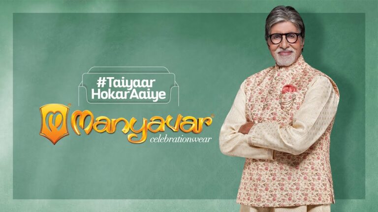 Manyavar launches a series of films on ‘Taiyaar Hokar Aaiye’ featuring Bollywood legend Amitabh Bachchan