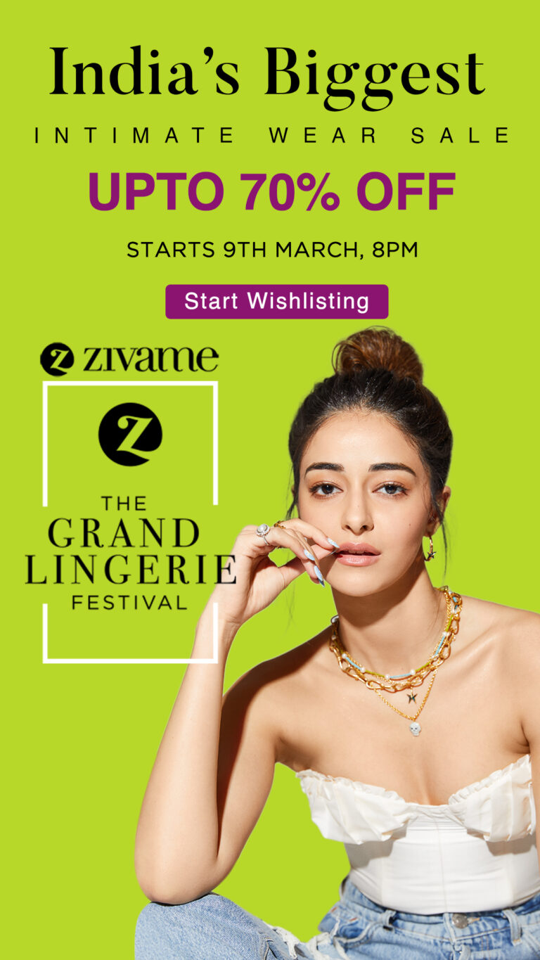 Zivame announces the arrival of India’s biggest Intimate Wear sale “The Grand Lingerie Festival” starting March 9, 2022