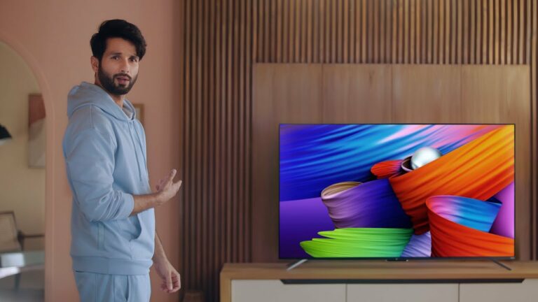 OnePlus TV campaign with Shahid and Mira Kapoor