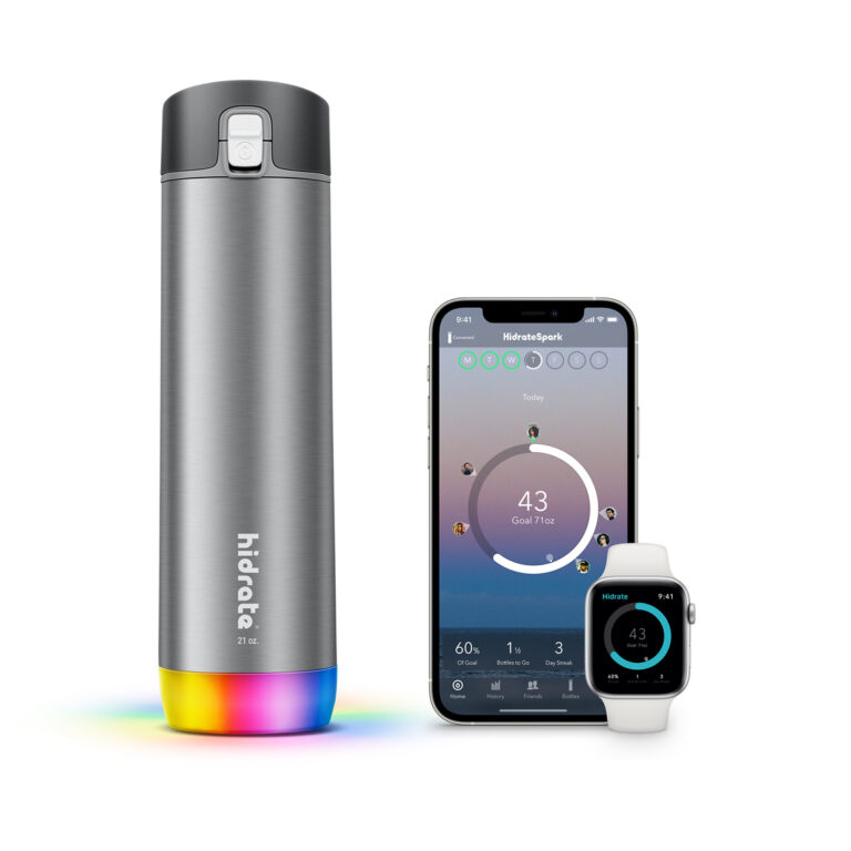 Hidrate Spark 3 smart water bottle helps to stay healthy and hydrated