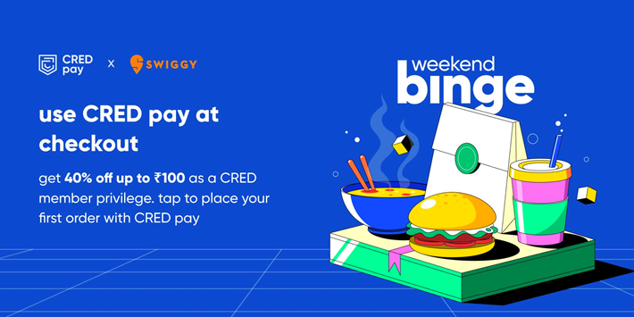 CRED X Swiggy to make your weekends ‘Binge worthy’
