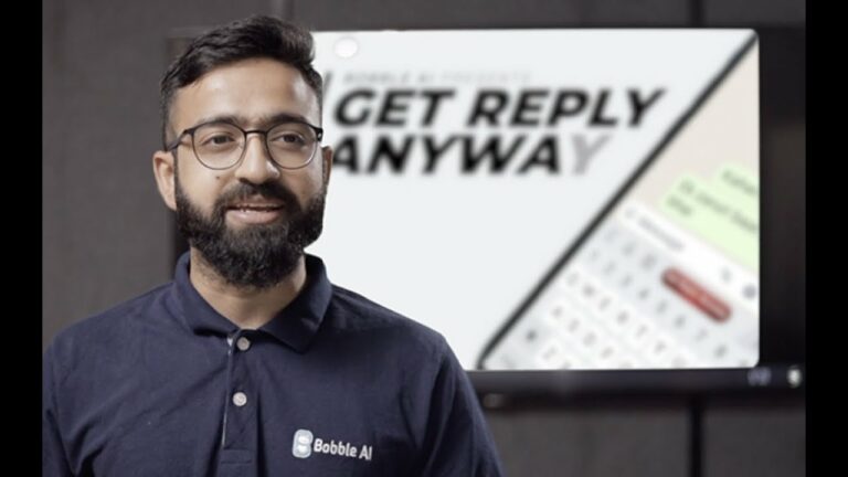 April Fool’s Day Campaign – Bobble AI launches “Get Reply Anyway” feature, taking us to the future of communication