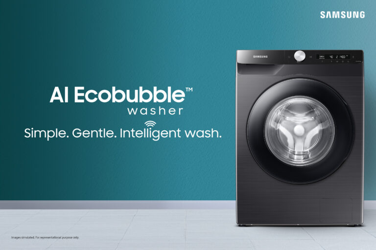 Samsung launches its AI-enabled & connected AI EcoBubble™ washing machine range for 2022 with AI wash & machine learning, adds high capacity models