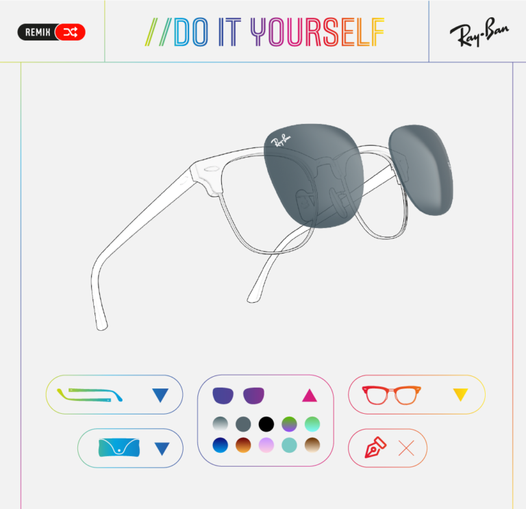 Ray-Ban remix: do it yourself