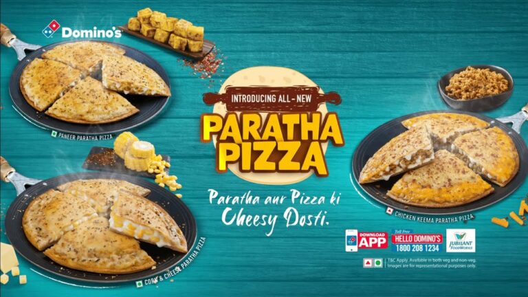 Domino’s Pizza brings its latest innovation to consumers; launches Paratha Pizza range