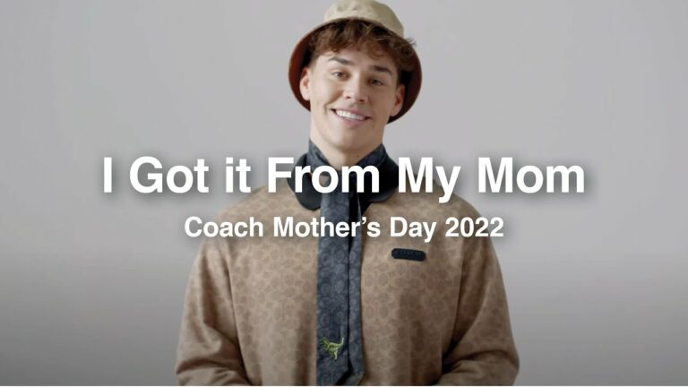 COACH launches a Mother’s Day campaign called “I Got It From My Mom”