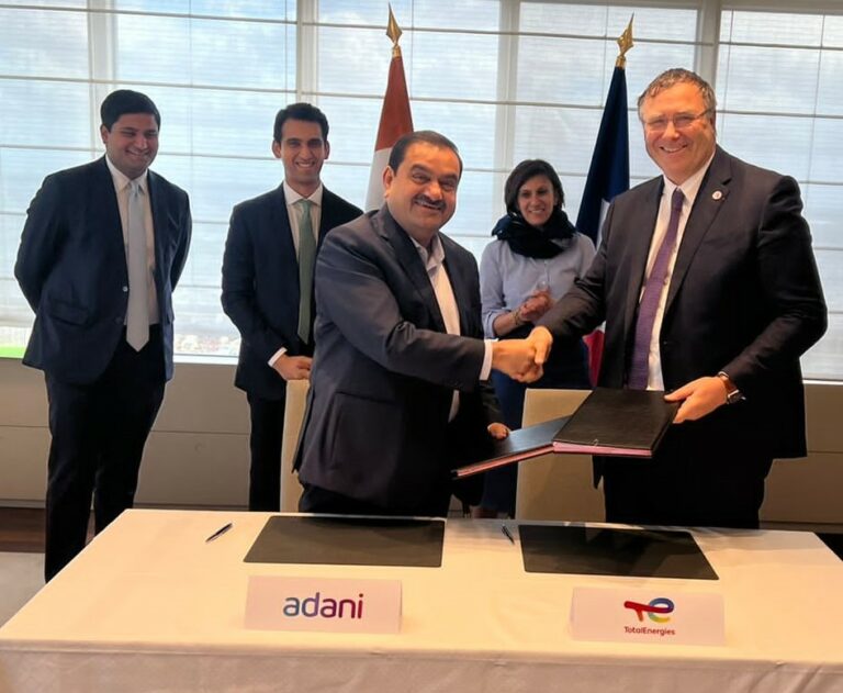 Adani and TotalEnergies to create the world’s largest green hydrogen ecosystem